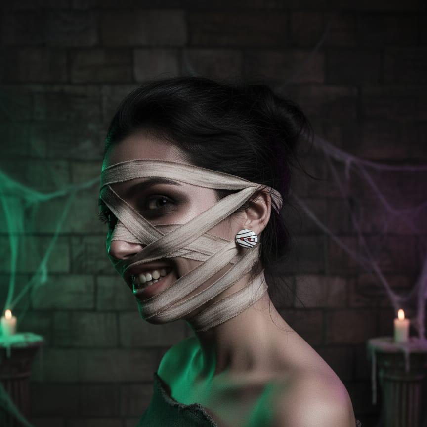 Pendientes Mummy - Imagen 3