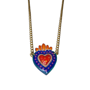 Collar Milagritos Azul